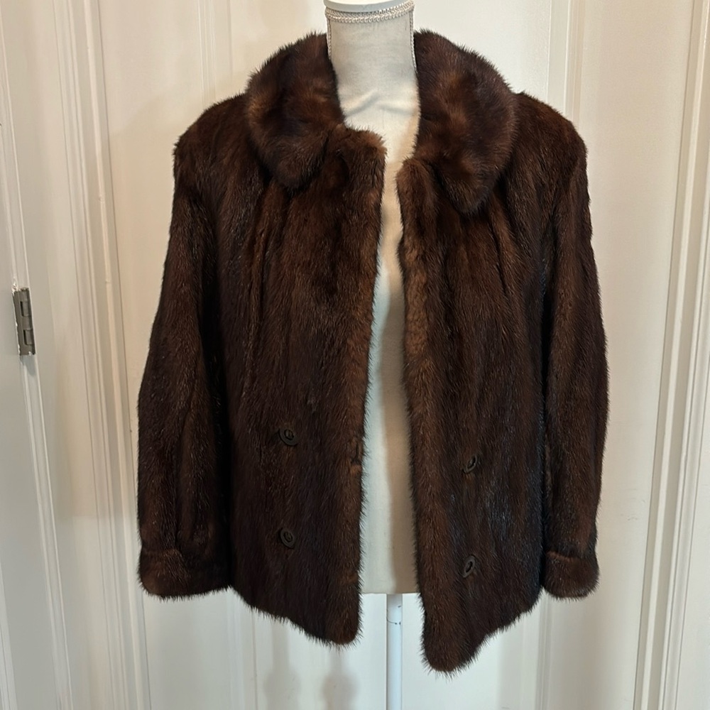 Beautiful mink coat, repair or repurpose - bundle and save!